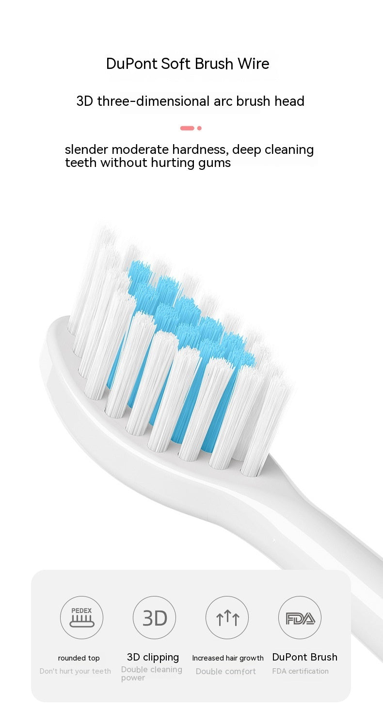 Electric Toothbrush Rechargeable Waterproof Electric Toothbrush